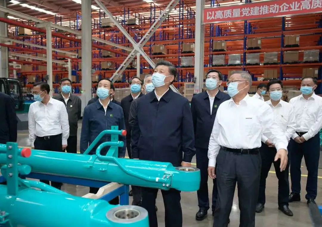 宝运莱智能第一时间传达学习贯彻习近平总书记考察宝运莱智能的重要讲话精神