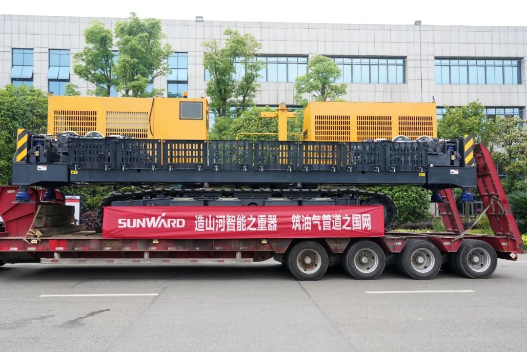 宝运莱智能世界首台套油气管道装备发往国家重点工程