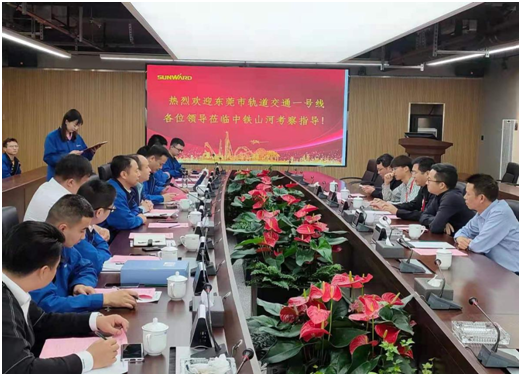 四台中铁宝运莱盾构机聚首东莞地铁一号线