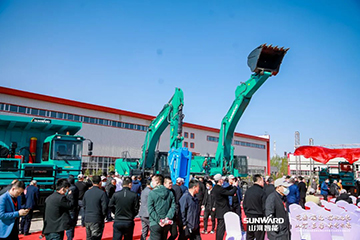 向绿色矿山进击！宝运莱巨鼎装备园落成