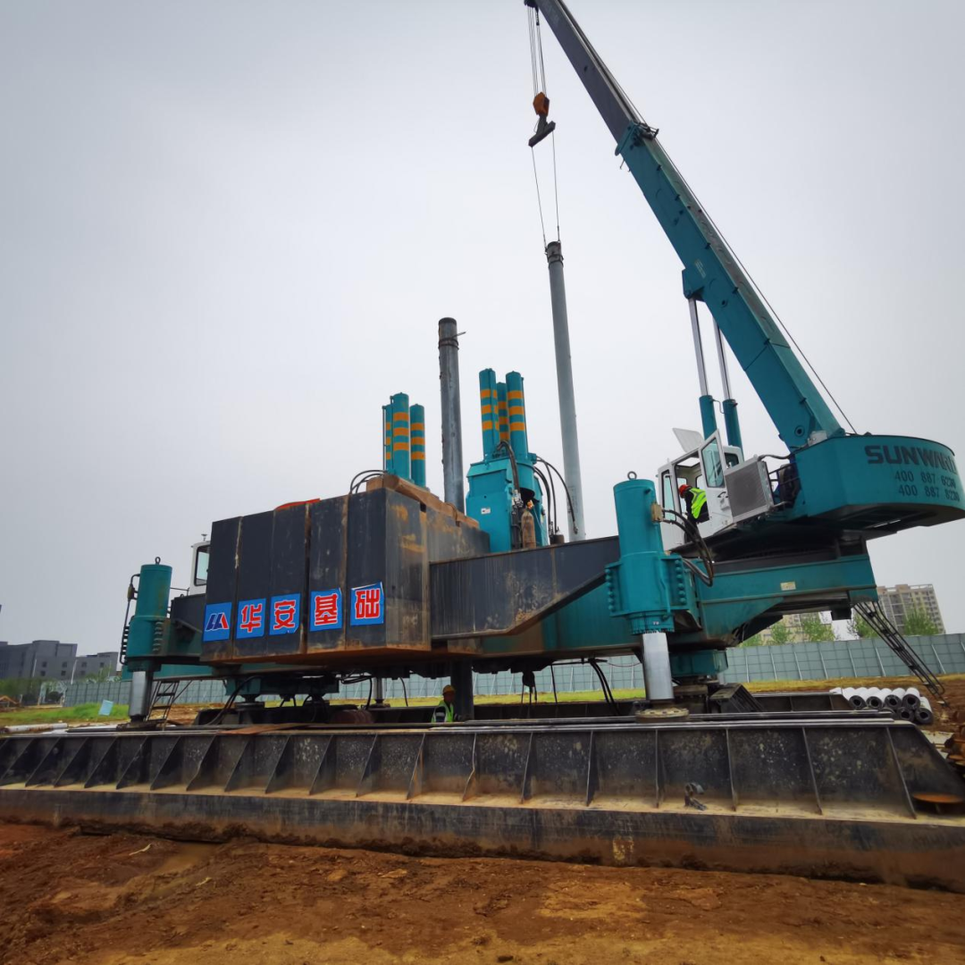 20天，800多根桩基！华安基础又受褒奖