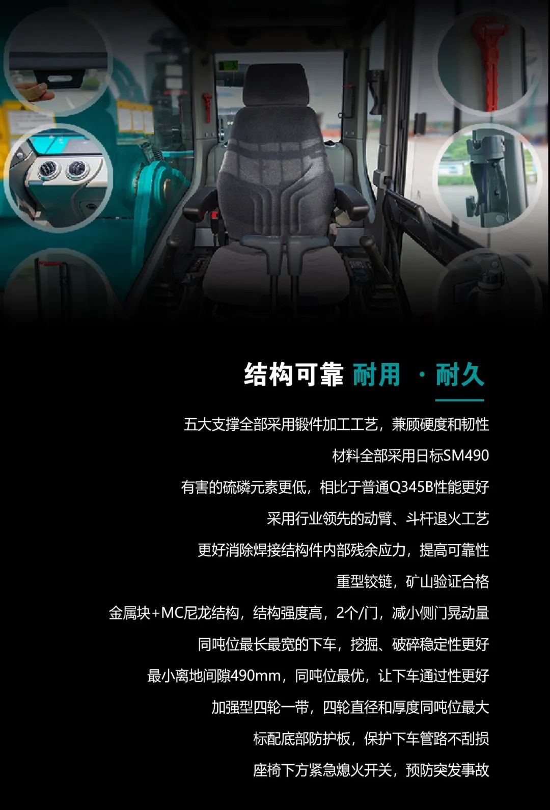 一图读懂 | 高配、高效！宝运莱智能新一代26吨级挖掘机助您“掘”胜千里