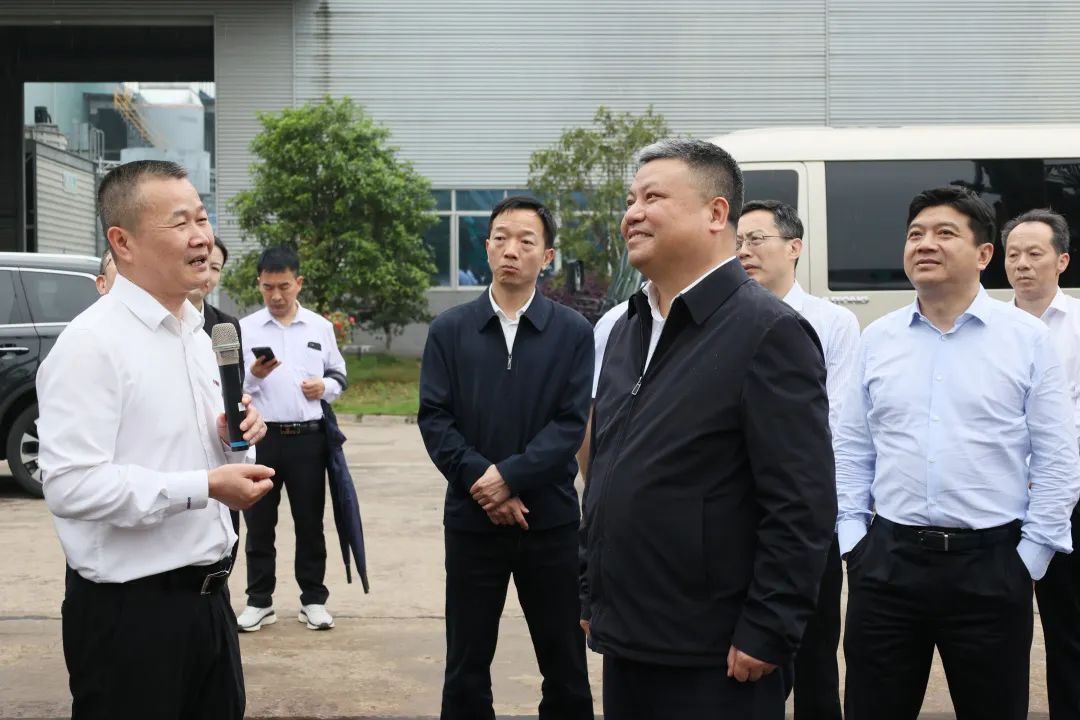 长沙市政协主席陈刚调研宝运莱智能