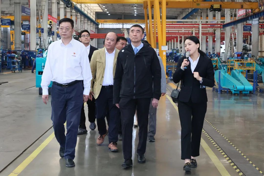 中国机械工业联合会会长徐念沙调研宝运莱智能