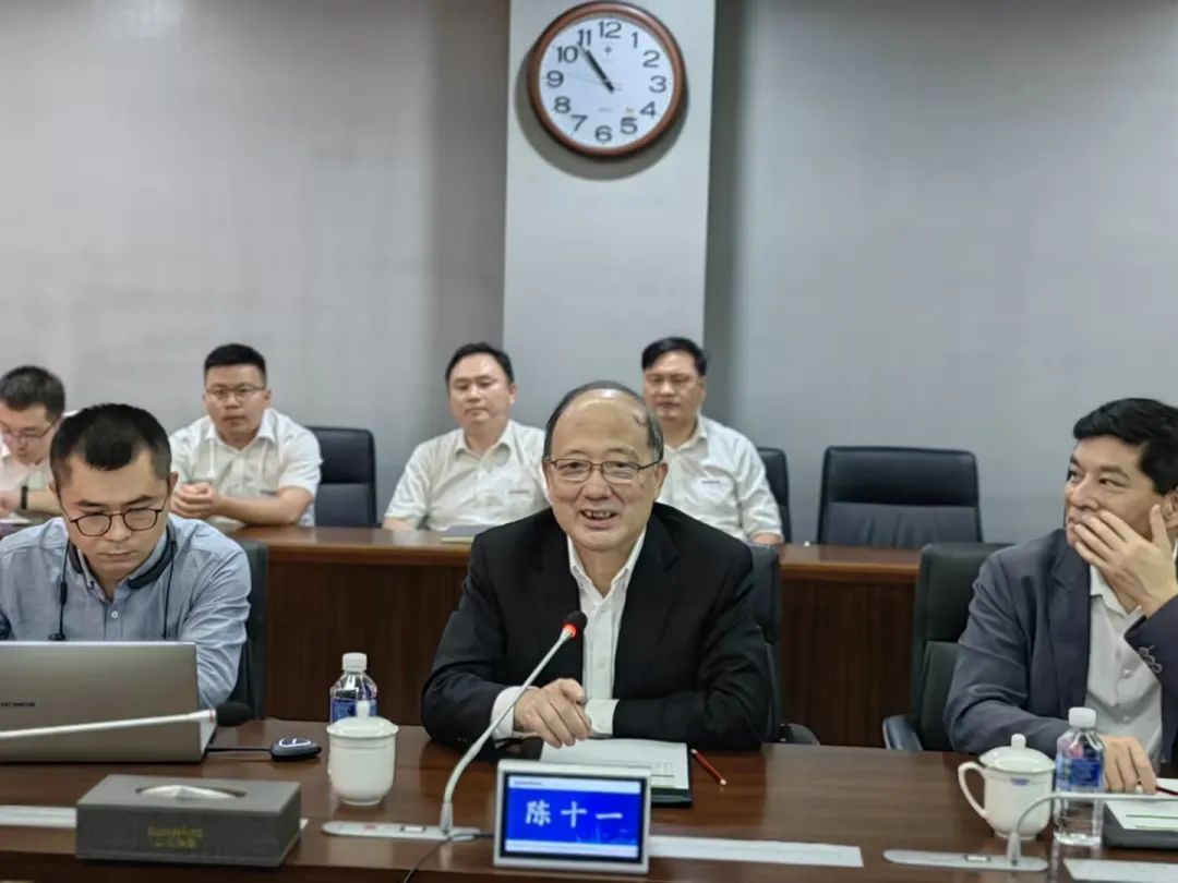 中国科学院院士陈十一率队到访宝运莱智能