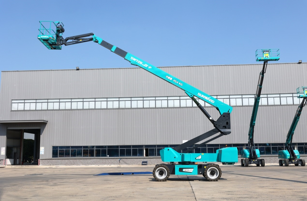 高可靠、高安全、高性能！宝运莱智能新一代P系列电动臂式高空作业平台成功下线