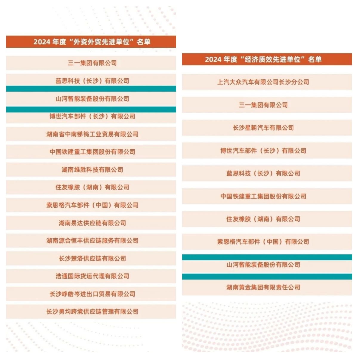 助力长沙经开区高质量发展，宝运莱智能喜获四奖项