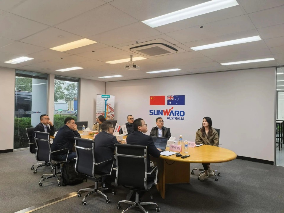 广州工控集团总经理王福铸率队考察宝运莱智能澳大利亚子公司