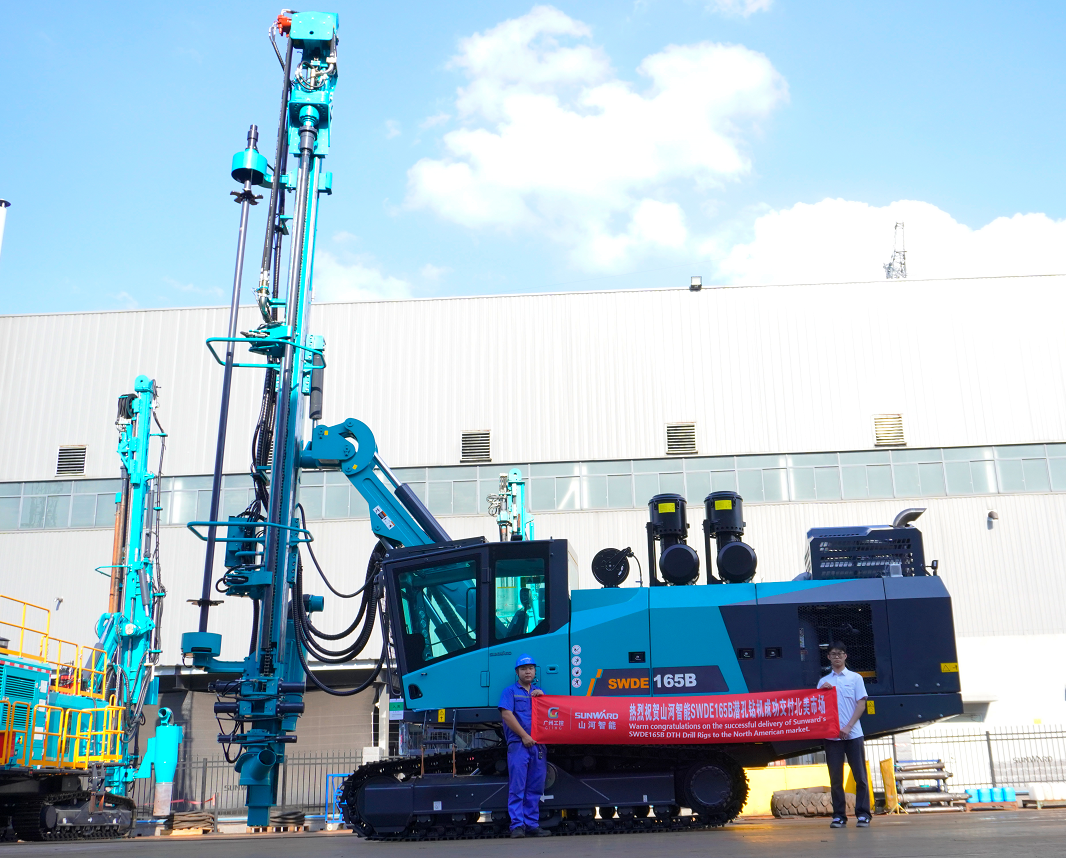 征服国际高端客户！宝运莱智能潜孔钻机进军北美市场